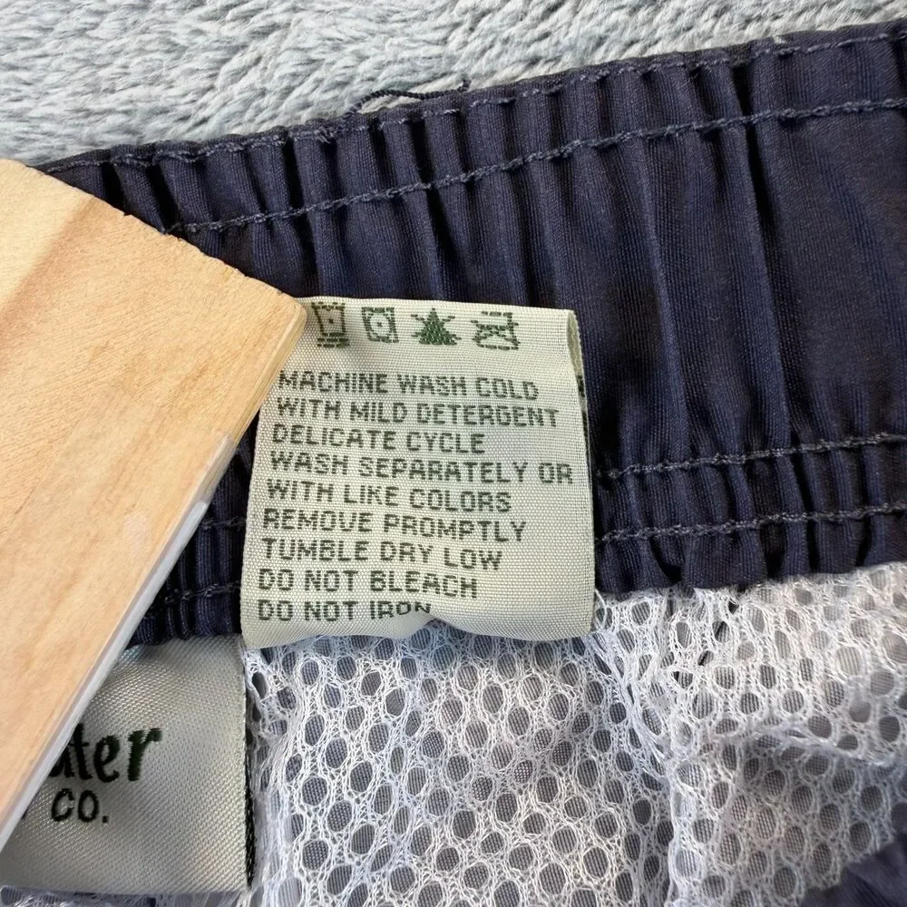 Stillwater Supply Co Swim Trunks Men M Vintage Y2K Deadstock USA Flag NWT